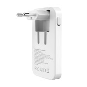 Slim Charger dual USB-C, Single USB-A white