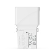 Travel adapter 25W, EU/US/UK/AU White