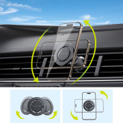 Magnetic Vent Car Holder MO9 with Metal Plate