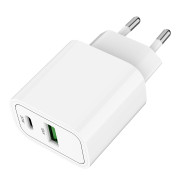 PD20W Wall Charger MO12 - USB-A + USB-C