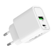 PD20W Wall Charger MO12 - USB-A + USB-C