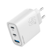 GaN 40W Wall Charger MO13, 1x USB-A + 2x USB-C