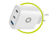 GaN 40W Wall Charger MO13, 1x USB-A + 2x USB-C