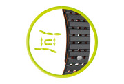 Magnetic Strap Black/Orange 44/45/46/49mm
