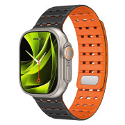 Magnetic Strap Black/Orange 44/45/46/49mm