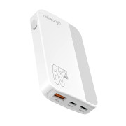 Slim Charger dual USB-C, Single USB-A white