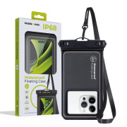 Waterproof Floating Case 6,5" Black / White