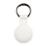 Mobile Origin Airtag Keychain White