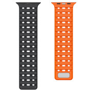 Magnetic Strap Black/Orange 44/45/46/49mm