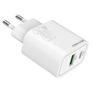 PD20W Wall Charger MO12 - USB-A + USB-C