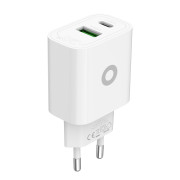 PD20W Wall Charger MO12 - USB-A + USB-C