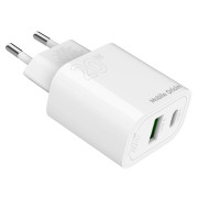 PD20W Wall Charger MO12 - USB-A + USB-C