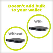 Airtag Wallet Card Black