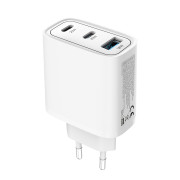 GaN 40W Wall Charger MO13, 1x USB-A + 2x USB-C