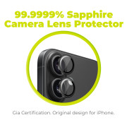 Sapphire Lens Guards iPhone 16 / 16 Plus Black