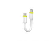 Compact Cable USB-C to USB-C White