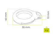 AirTag Loop Case Holder A1 Pink