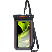 Waterproof Floating Case 6,8" Black / Orange