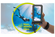 Waterproof Floating Case 6,8" Black / Green