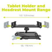 Tablet Car Holder with Stretchable Arm MO7