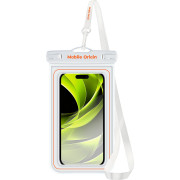 Waterproof Floating Case 6,5" White / Orange