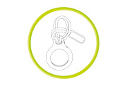 AirTag Loop Case Holder A1 Black