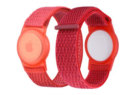 AirTag Strap Red