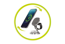 TravelCharge PRO cestovní nabíječka – šedá