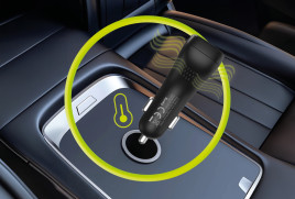 100W Car Charger CA25 - 2x USB-C + USB-A