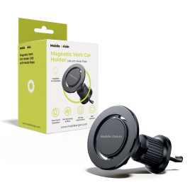 Magnetic Vent Car Holder CA9 with Metal Plate