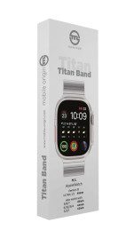 Titanový řemínek pro Apple Watch Ultra – černý