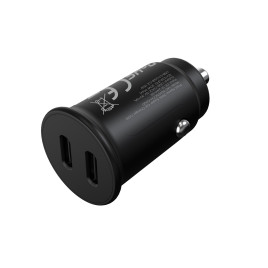 30W Super Car Charger CA20 - 2x USB-C