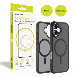 Pouzdro Easy Hybrid MagSafe, Matně Černá pro iPhone 17