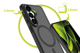 Easy Hybrid Case, Matte Black for Samsung Galaxy S26