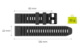 Easy Strap ES2 Quick Fit for Garmin 22mm