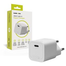 Super Charger single USB-C 35W GaN III White