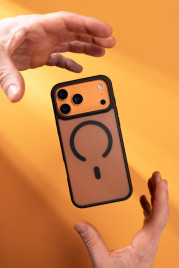 Pouzdro Easy Hybrid MagSafe, Matně Černá pro iPhone 17