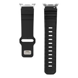 FKM řemínek Easy Strap pro Galaxy Watch 8 - Černý