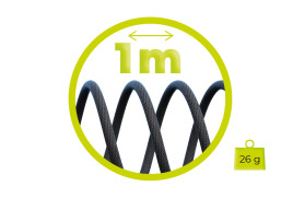 240W Otočný kabel USB-C na USB-C 1m CB3