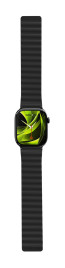 Magnetický řemínek II pro Apple Watch 44 / 45 / 46 / 49 mm – černý
