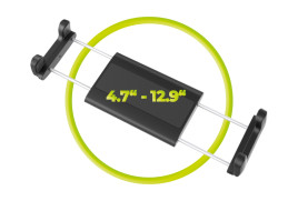 Tablet and Phone Car Headrest Mount Arm CA17