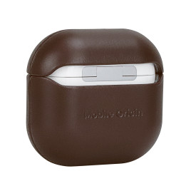 Kožené pouzdro pro AirPods 4 – hnědé