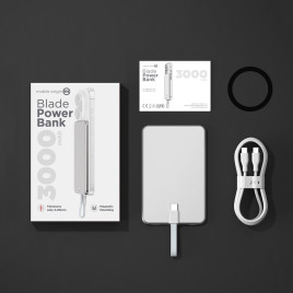 Blade PowerBanka 3000mAh - stříbrná