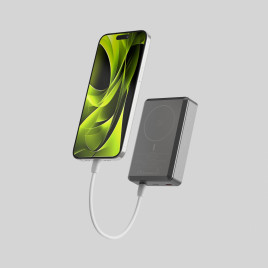 Hliníková PowerBanka PB14, 20000mAh, 30W PD s podporou MagSafe