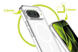 Easy Hybrid Case, Clear for Google Pixel 10 Pro/Google Pixel 10