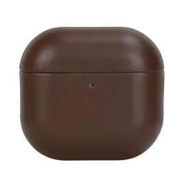 Kožené pouzdro pro AirPods 4 – hnědé