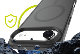 Pouzdro Easy Hybrid MagSafe, Matně Černá pro iPhone Air