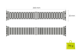 Titanium Band Modena for Apple Watch Ultra Natural