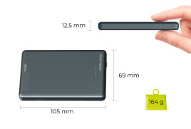 Powerbank Metal Slim 10000mAh PB1 Magsafe