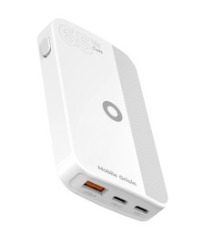 Slim Charger Dual USB-C, Single USB-A white